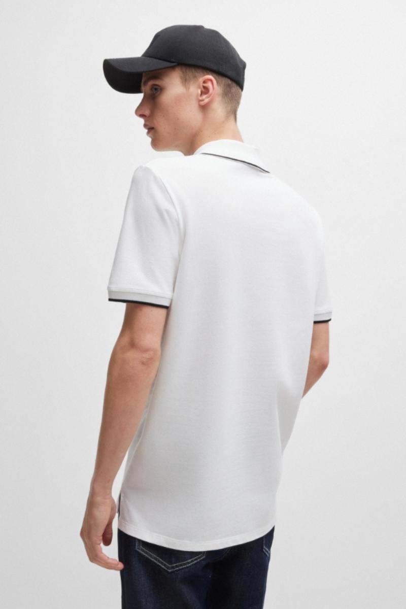 Hugo Dinoso222 Poloshirt White