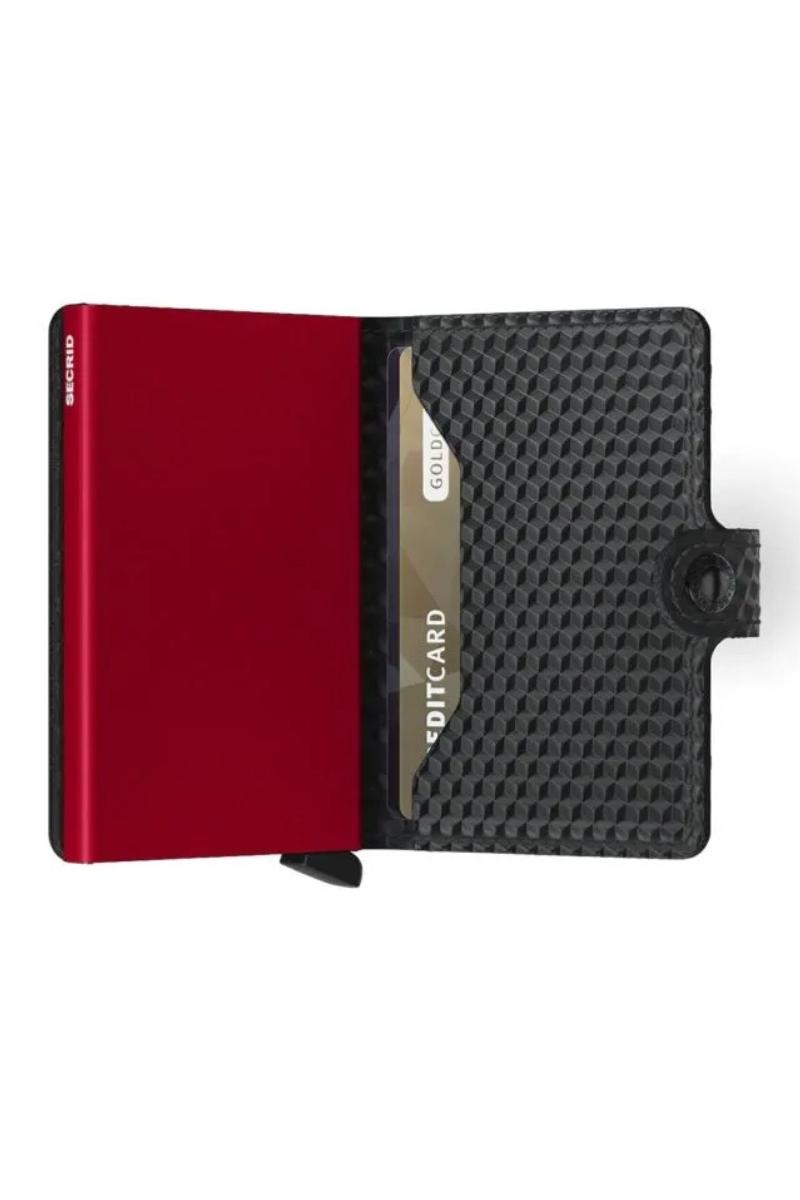 Secrid MCu Wallet Black & Red