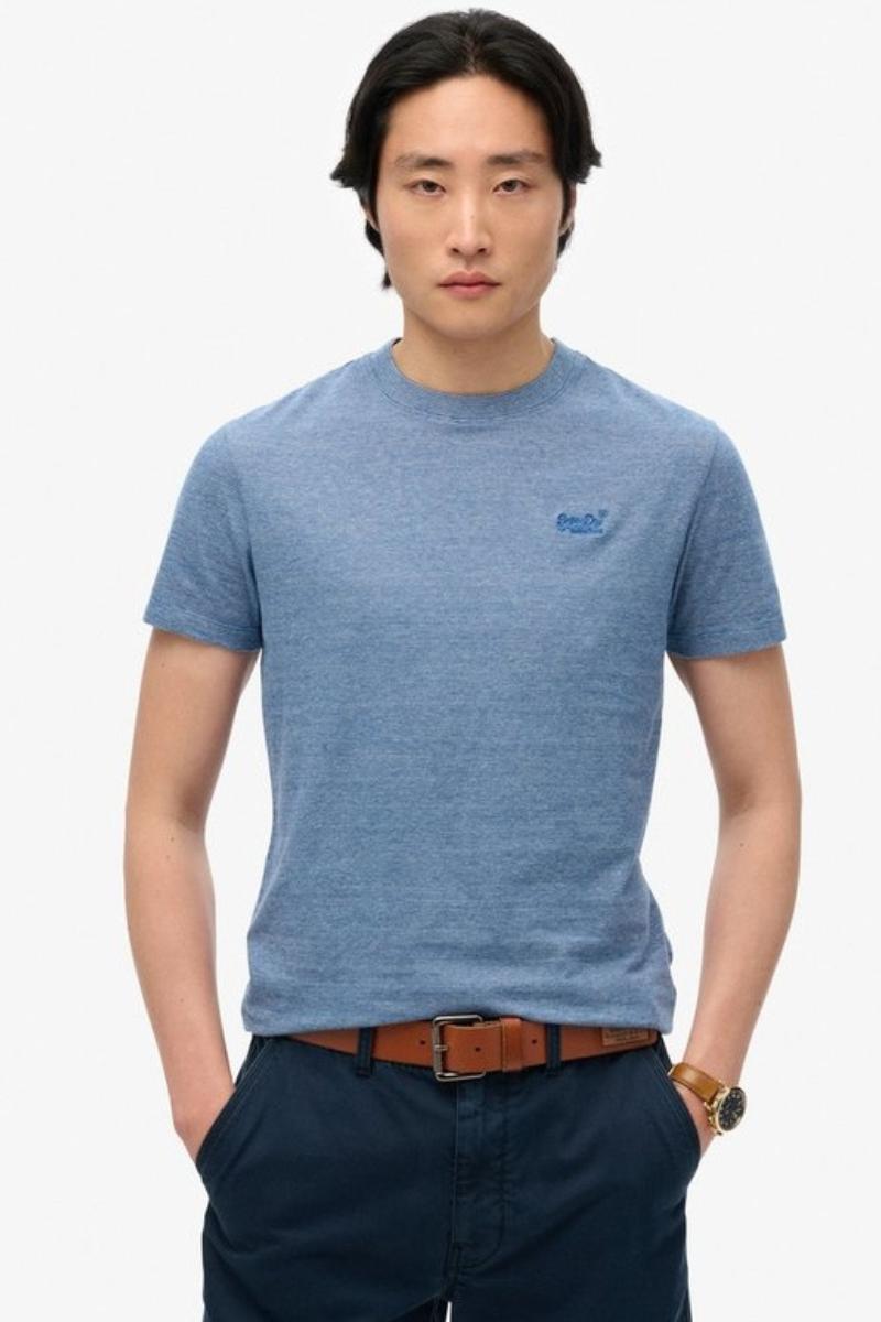Superdry Essential Logo T-Shirt Ocean Blue