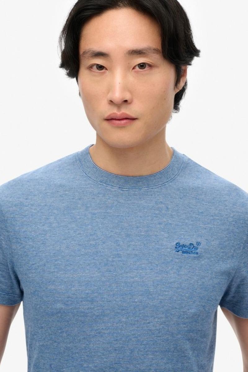 Superdry Essential Logo T-Shirt Ocean Blue