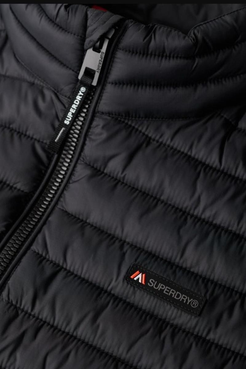 Superdry Fuji Padded Gilet Black