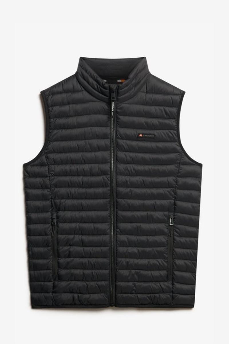 Superdry Fuji Padded Gilet Black