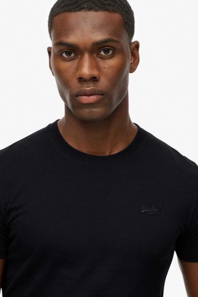 Superdry Ess Logo Emb T-shirt Black