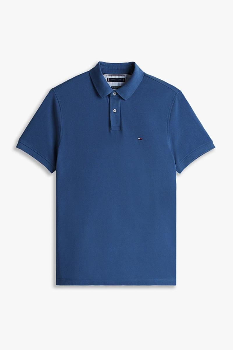 Tommy Hilfiger 1985 Reg Poloshirt Agean Sea