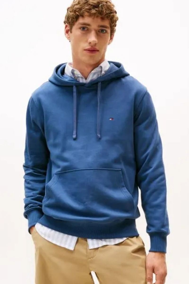 Tommy Hilfiger Terry Hoodie Agean Sea