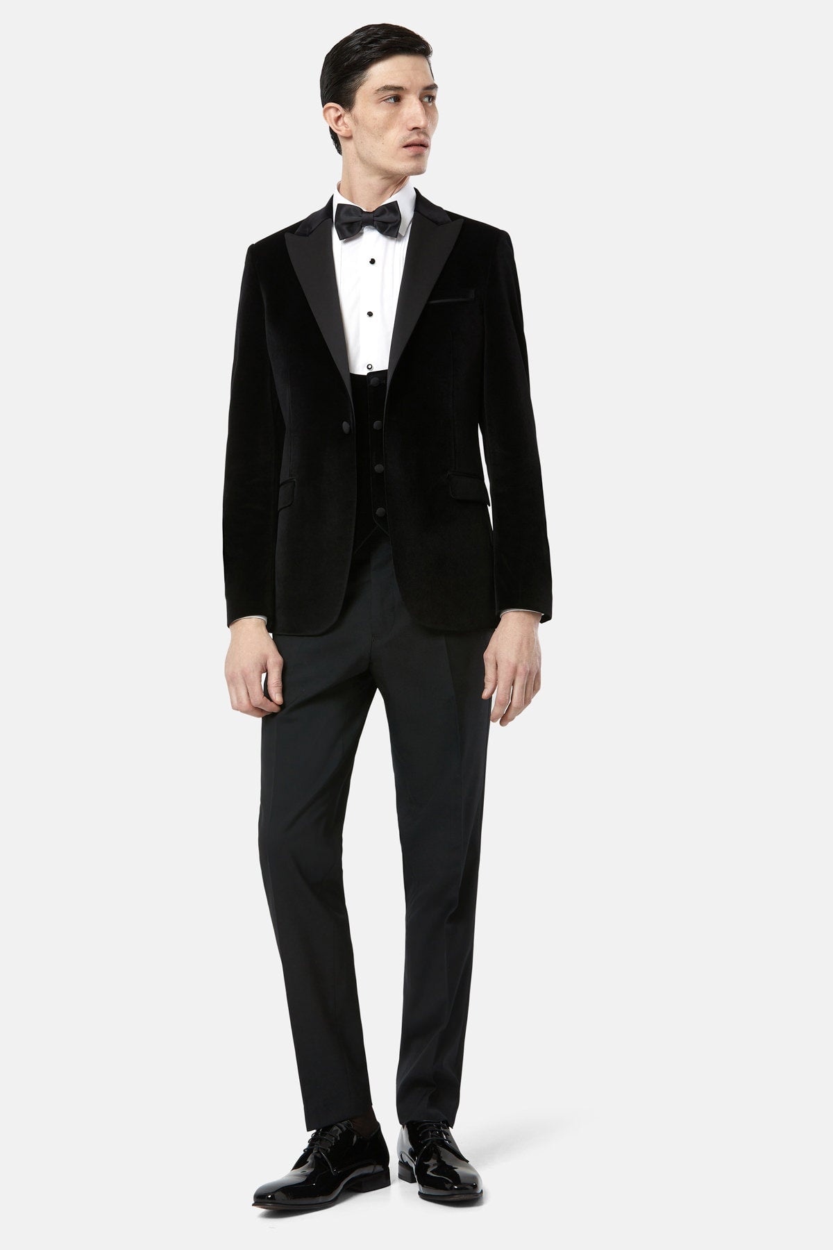 Benetti Jasper Black Velvet Jacket DONITZ