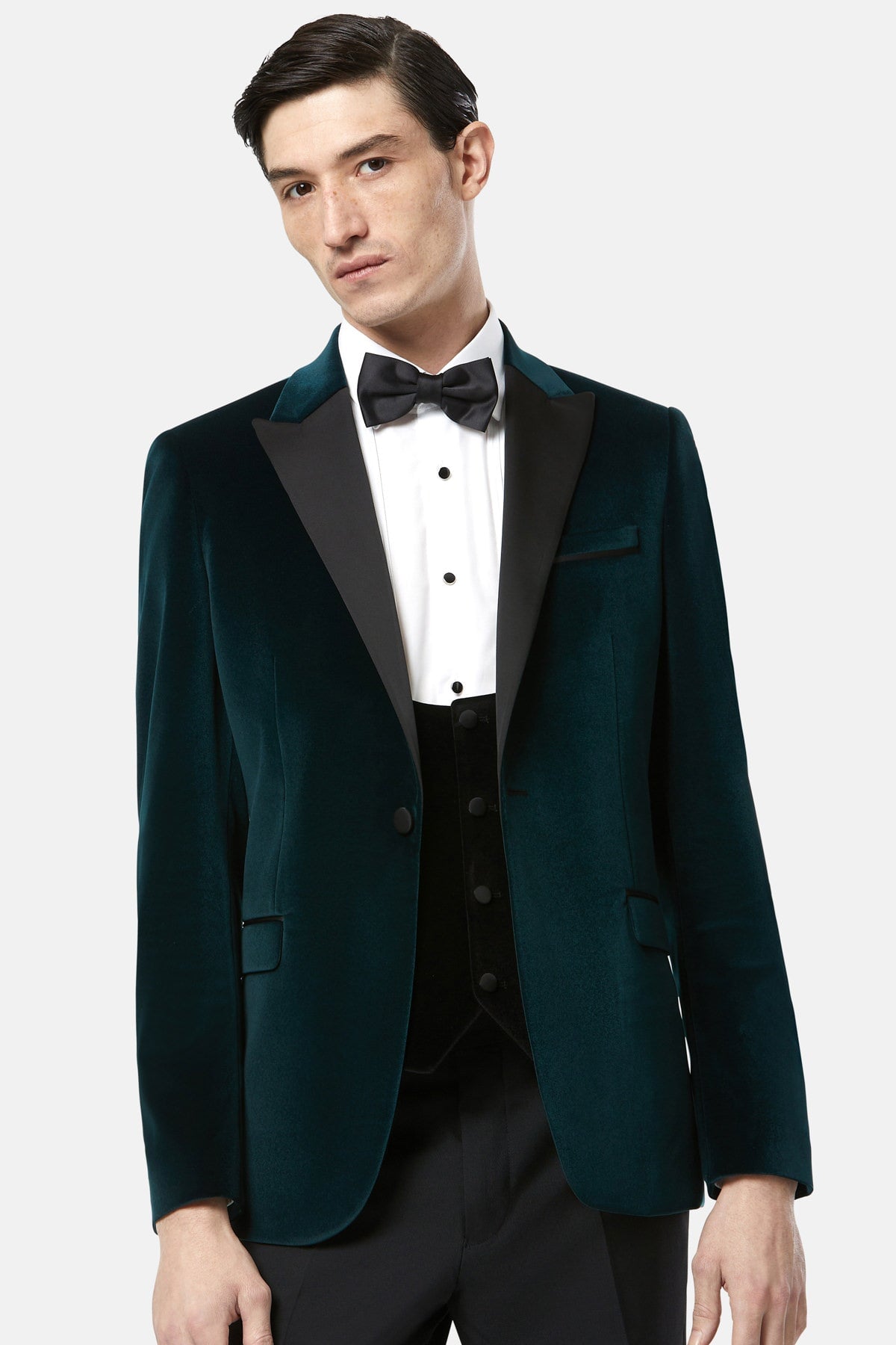 Benetti Jasper Emerald Velvet Jacket Suits DONITZ