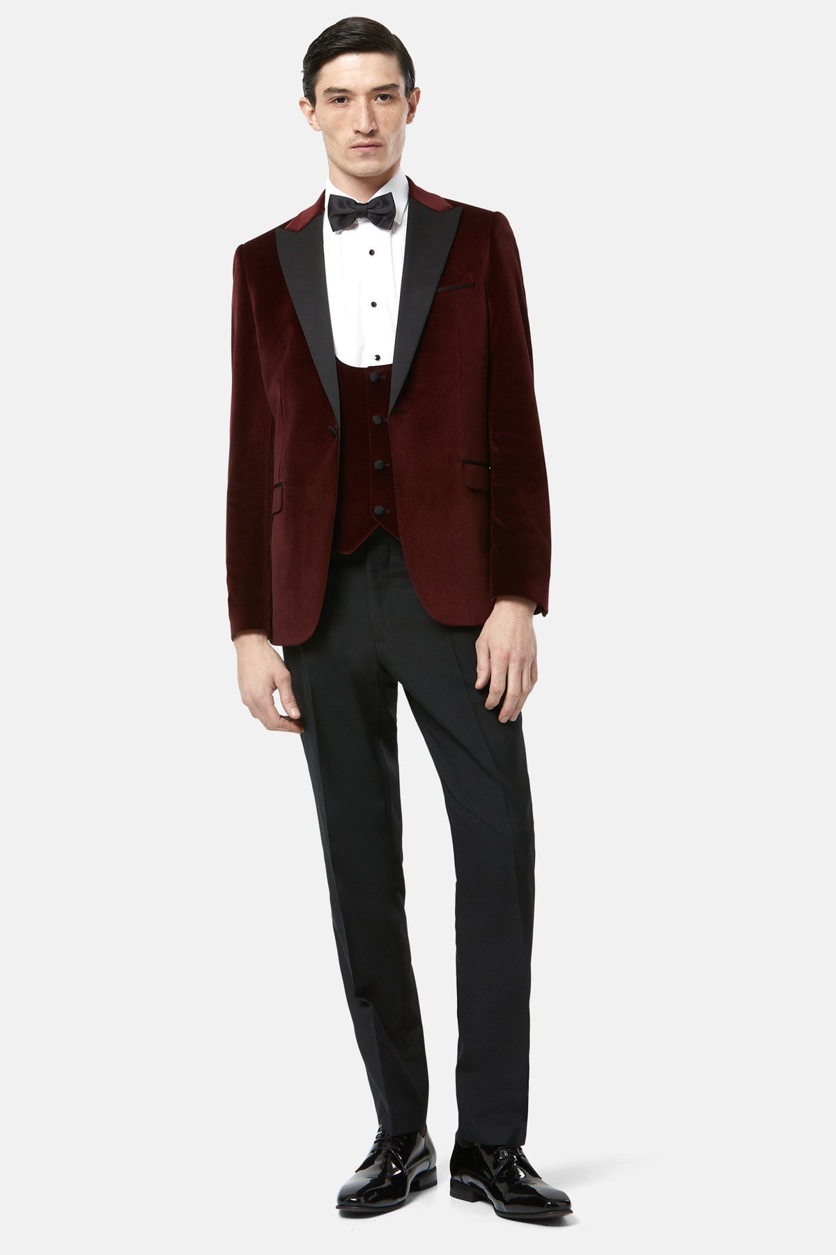 Benetti Jasper Bordo Velvet Jacket DONITZ