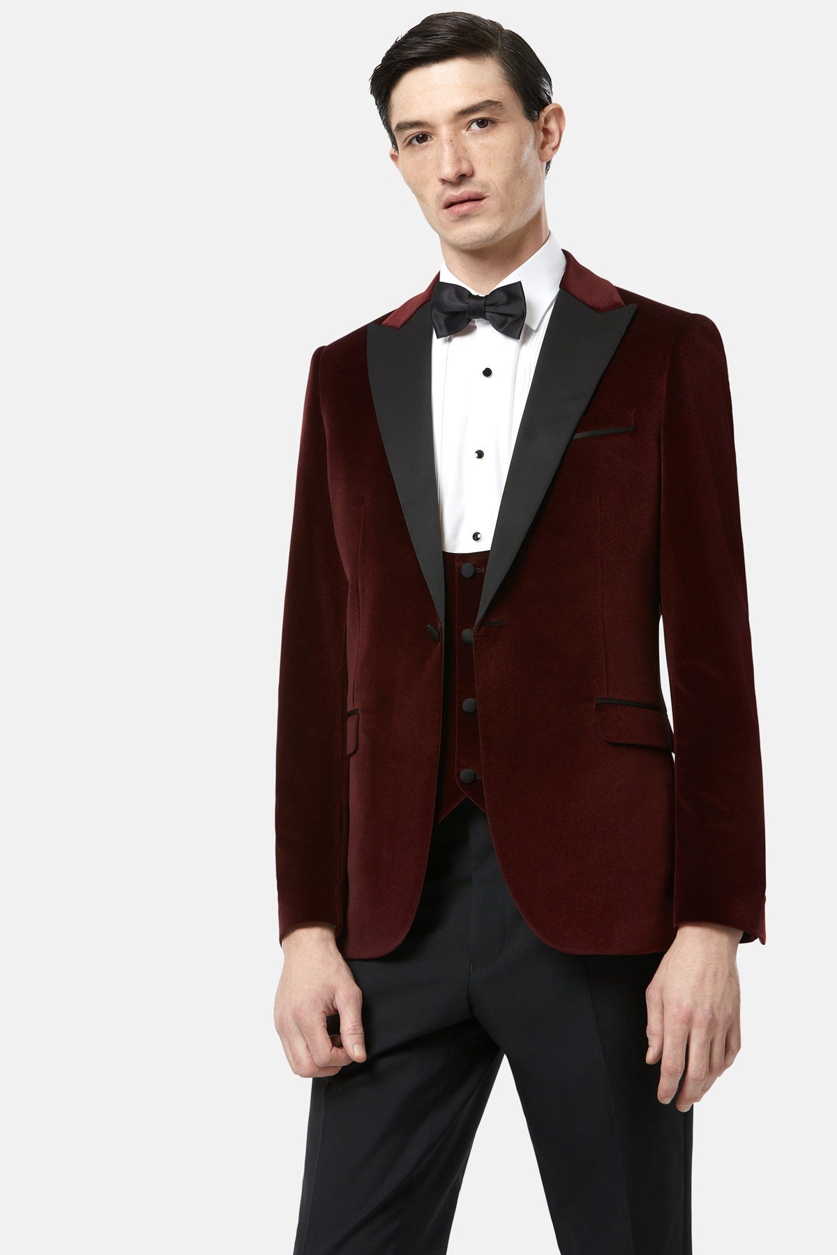 Benetti Jasper Bordo Velvet Jacket DONITZ