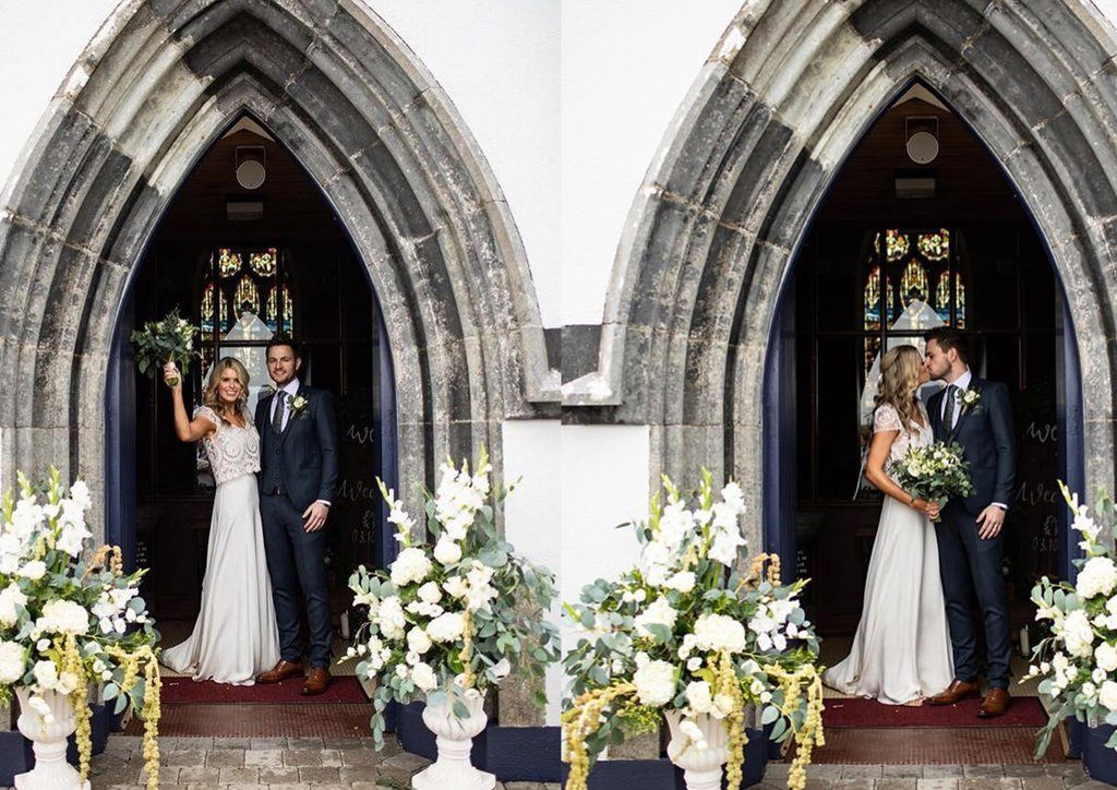 AILBHE GARRIHY AND RUAIDHRI HEHIR RELEASE FIRST PICTURES OF ROMANTIC WEDDING