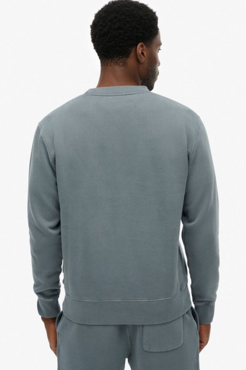 Superdry Micro Logo Crew Stormy