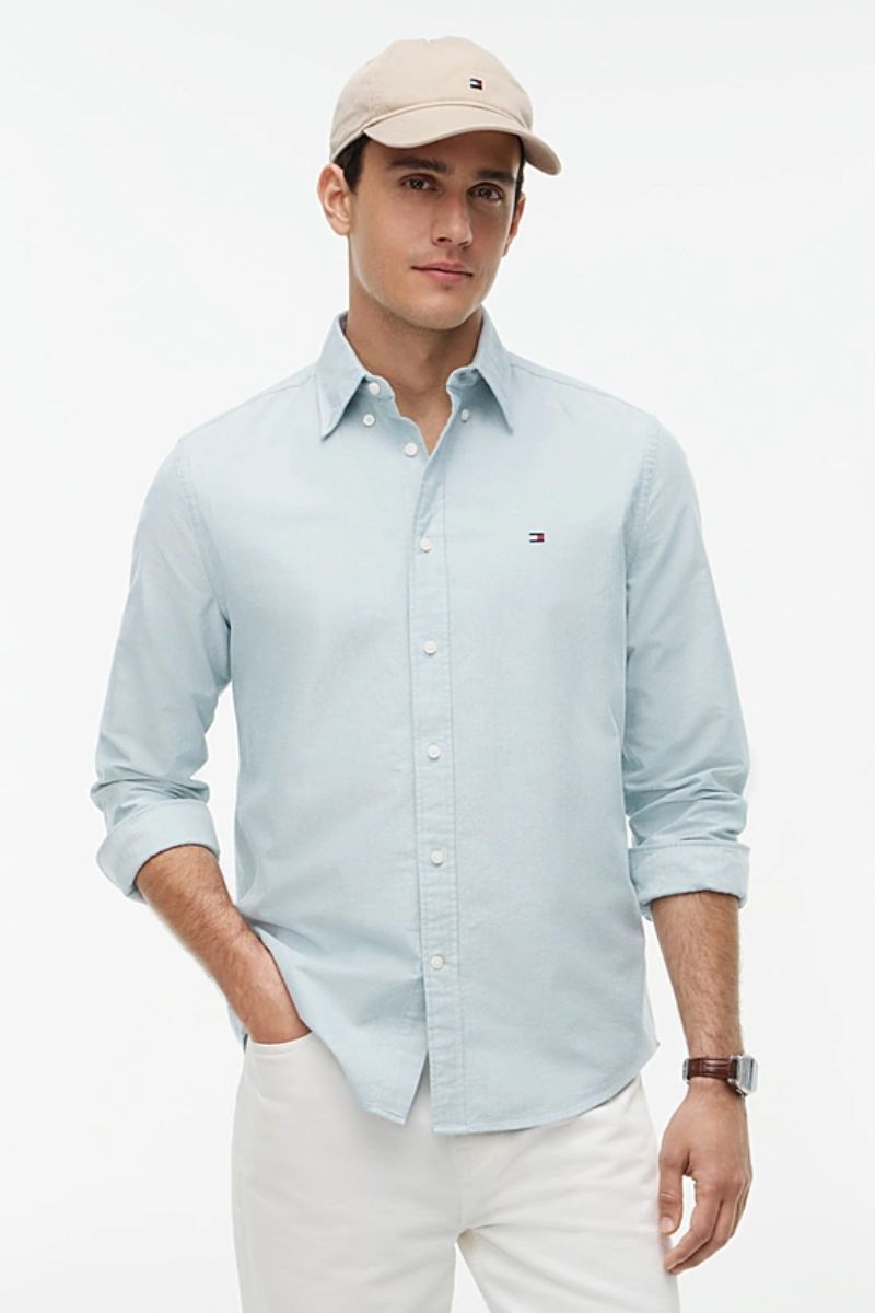 Tommy Hilfiger Solid Heritage Oxford Shirt