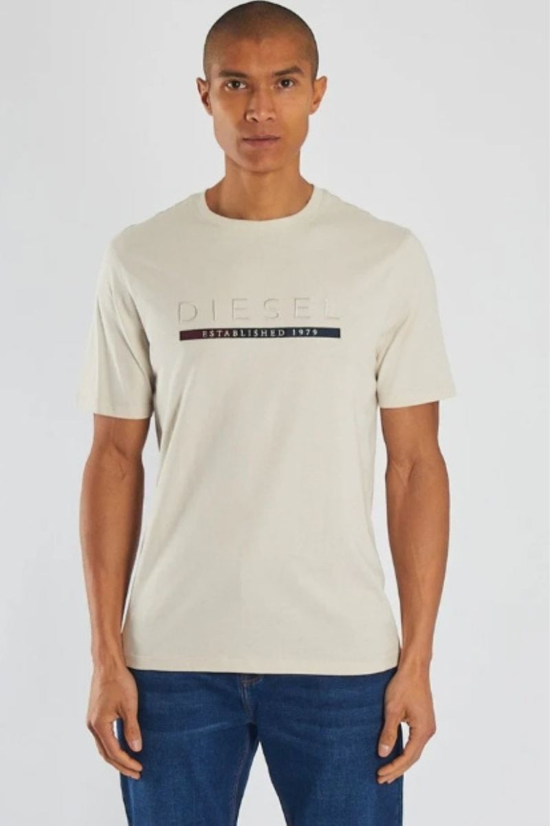 Diesel Tristian T-shirt Bone