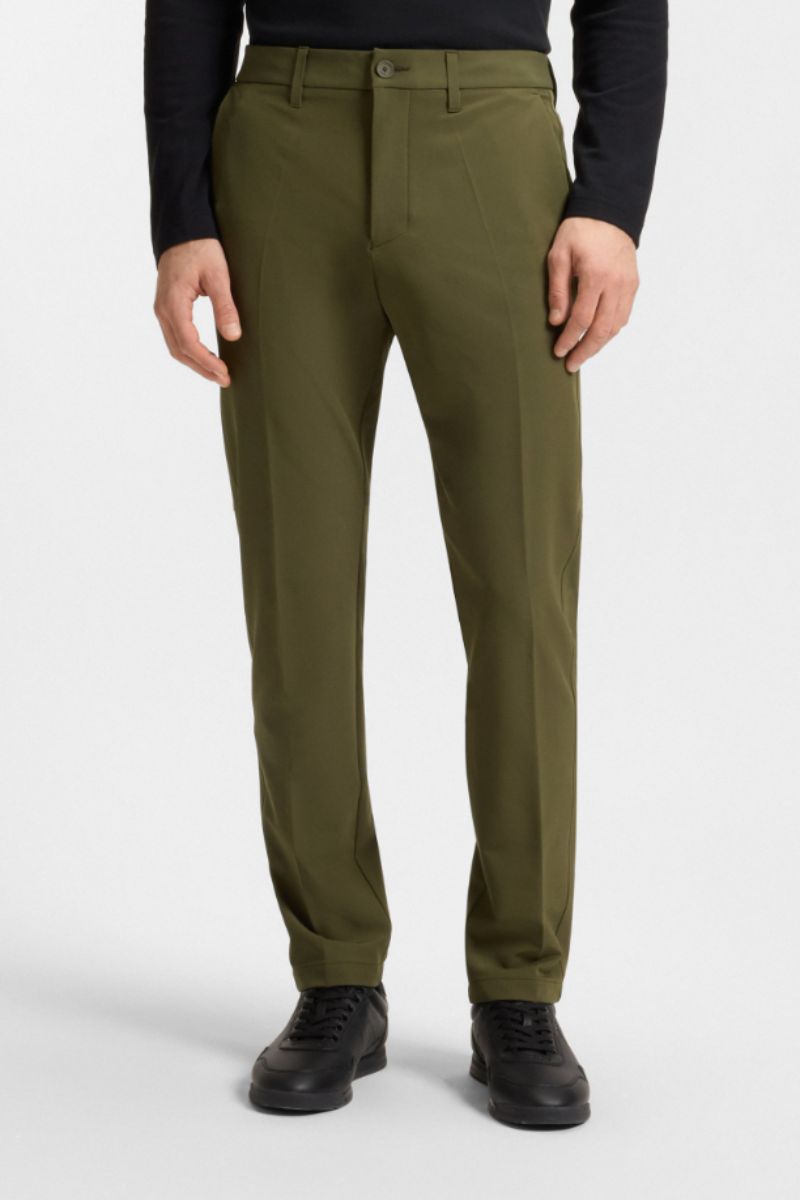 Hugo Boss T_Commuter Slim Trousers Open Green