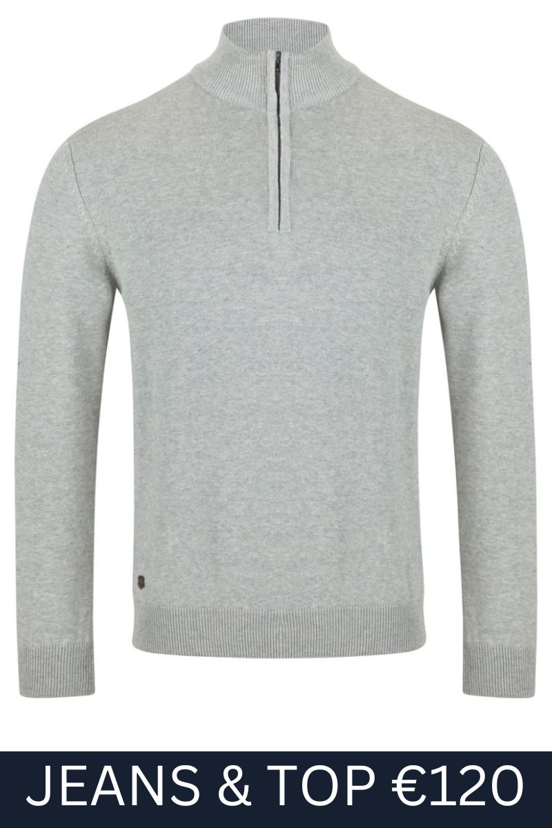 6th Sense Andrew 1/4 Zip Grey