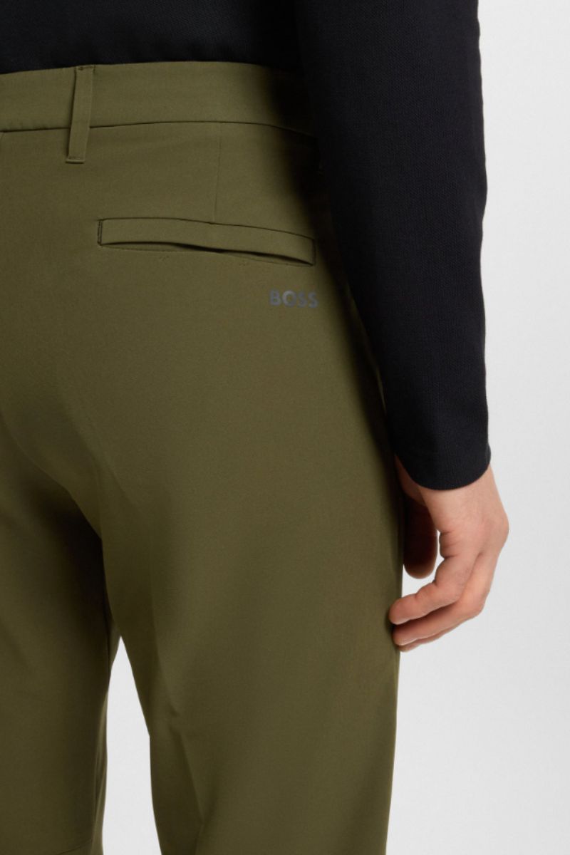 Hugo Boss T_Commuter Slim Trousers Open Green