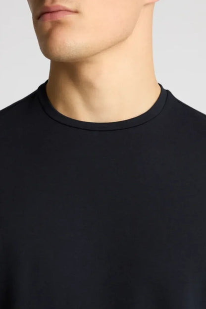 Remus Uomo 53121A Tapered Fit Cotton Stretch T-Shirt Navy