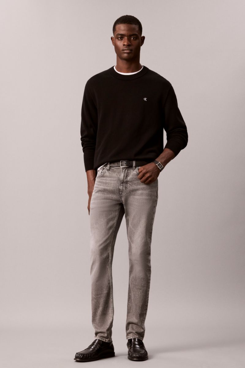Calvin Klein 729G Slim Taper Fit Jeans Basalt