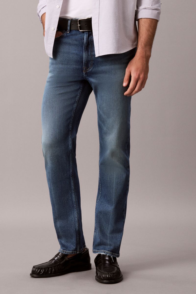 Calvin Klein 743G Standard Straight Fit Jeans Winter Haze