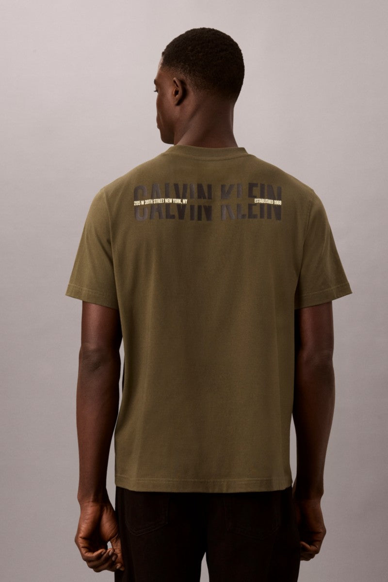 Calvin Klein 821G Easy Retro T-Shirt Olive Night — view 2