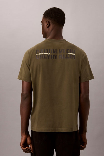 Calvin Klein 821G Easy Retro T-Shirt Olive Night — view 2