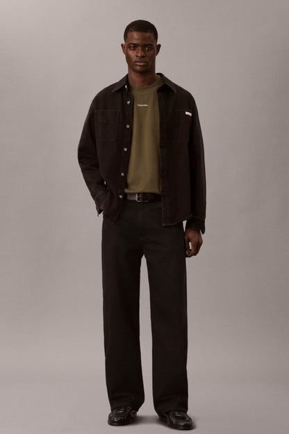 Calvin Klein 821G Easy Retro T-Shirt Olive Night — view 3