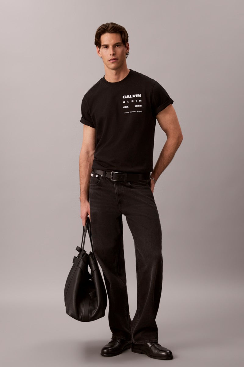 Calvin Klein 826G Easy T-Shirt Black — view 3