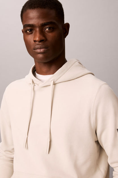 Calvin Klein 201G 350 Terry Badge Hoodie Moonstruck