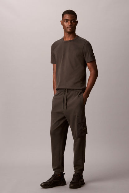 Calvin Klein 206G Classic Sueded Jersey T-Shirt Pirate Black