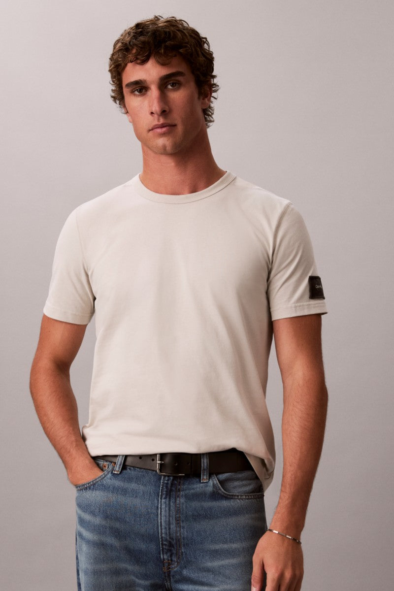 Calvin Klein 206G Classic Sueded Jersey T-Shirt Moonstruck