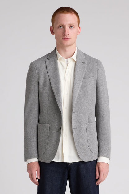 Remus Uomo 12914 Antoni Slim Fit Wool Blend Jacket Grey