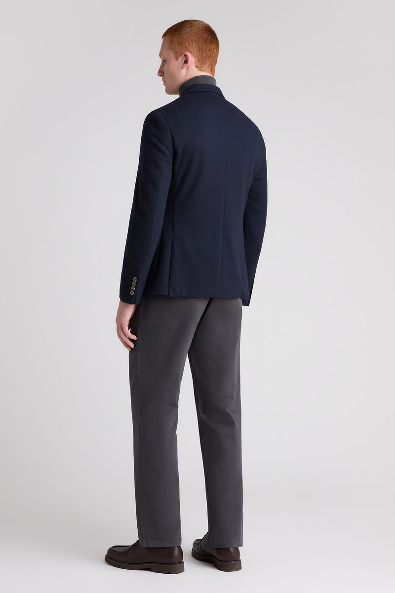 Remus Uomo 12914 Antoni Slim Fit Wool Blend Jacket Navy — view 3