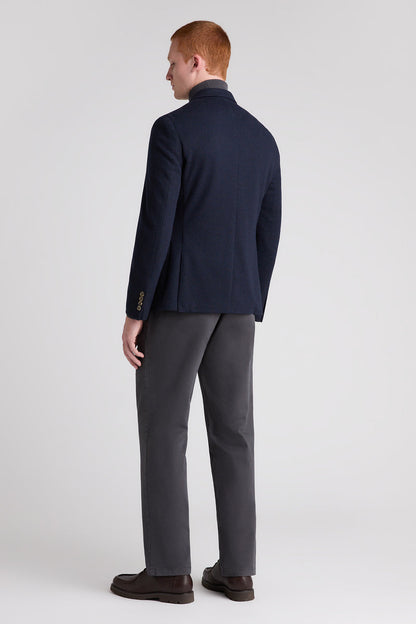 Remus Uomo 12914 Antoni Slim Fit Wool Blend Jacket Navy — view 3