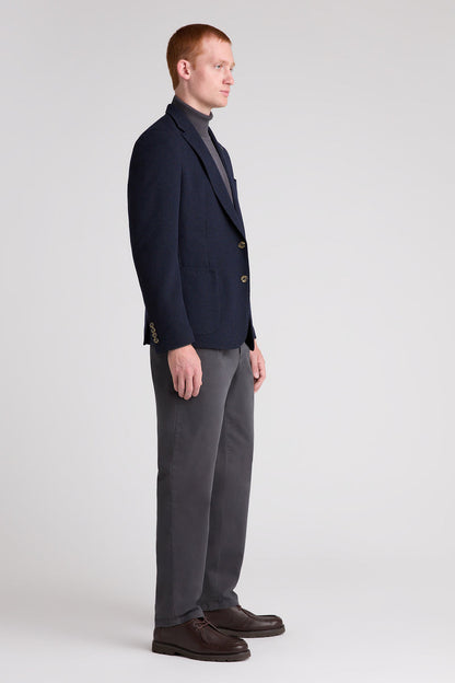 Remus Uomo 12914 Antoni Slim Fit Wool Blend Jacket Navy — view 4