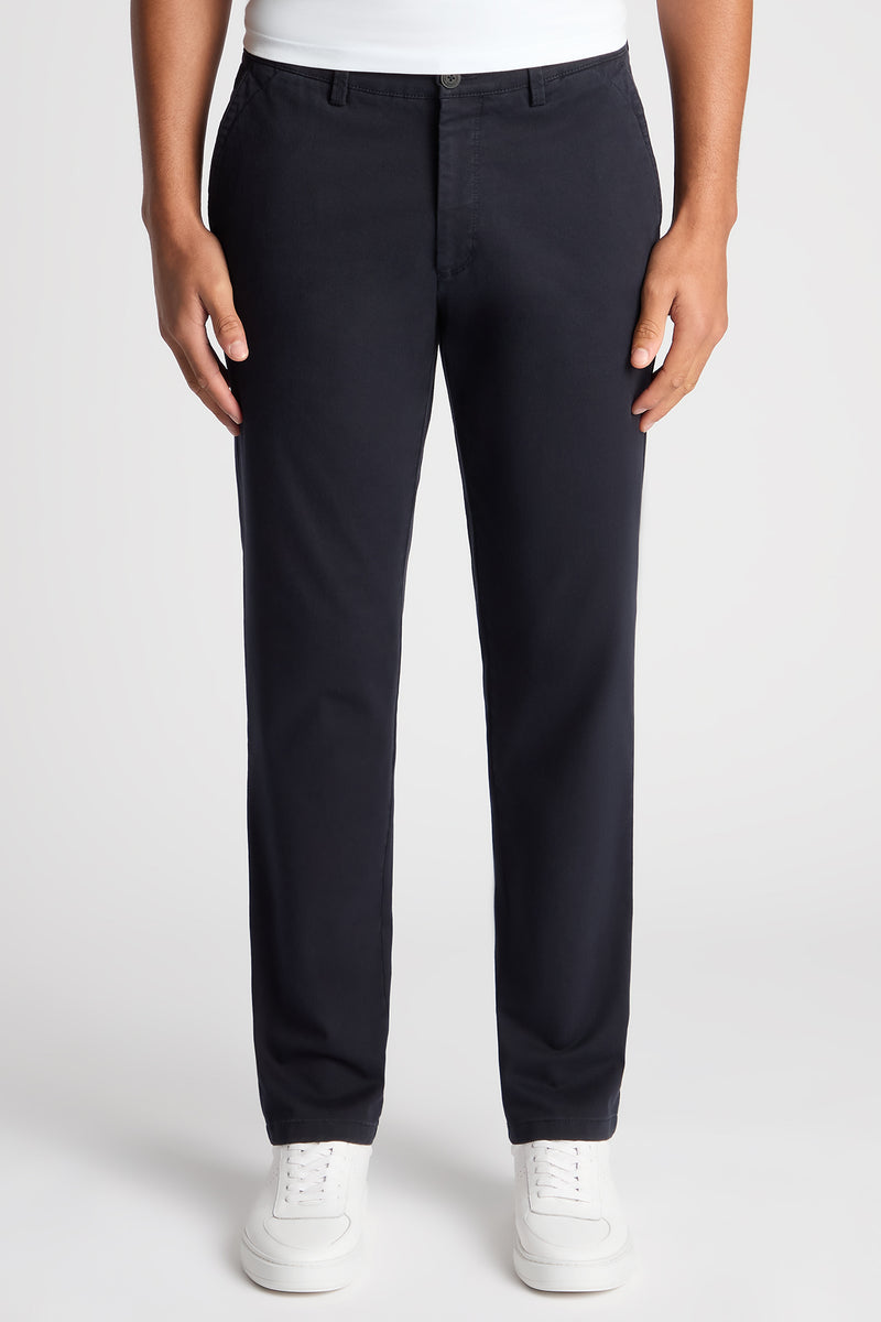 Remus Uomo 62550 Emmett Slim Fit Cotton Stretch Chino Navy