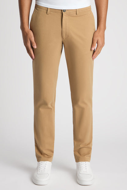 Remus Uomo 62550 Emmett Slim Fit Cotton Stretch Chino Camel