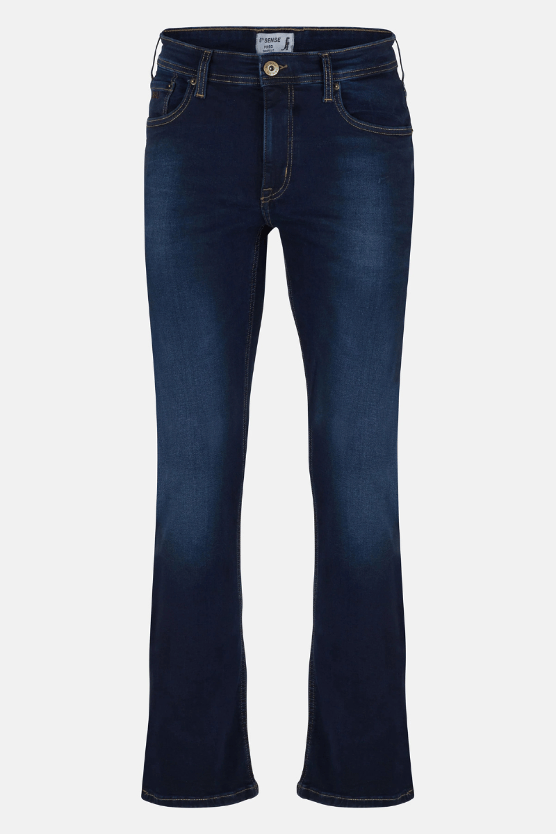 6TH Sense Fred Bootcut Jeans Blue Black