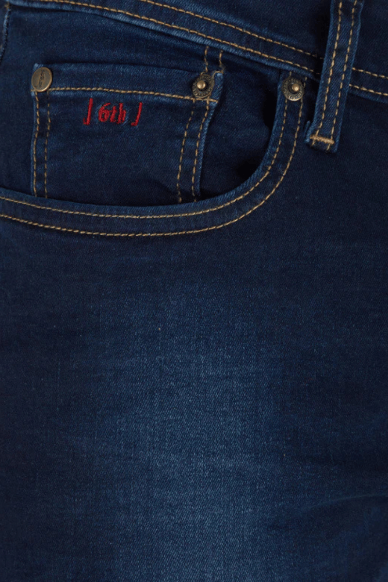 6TH Sense Fred Bootcut Jeans Blue Black