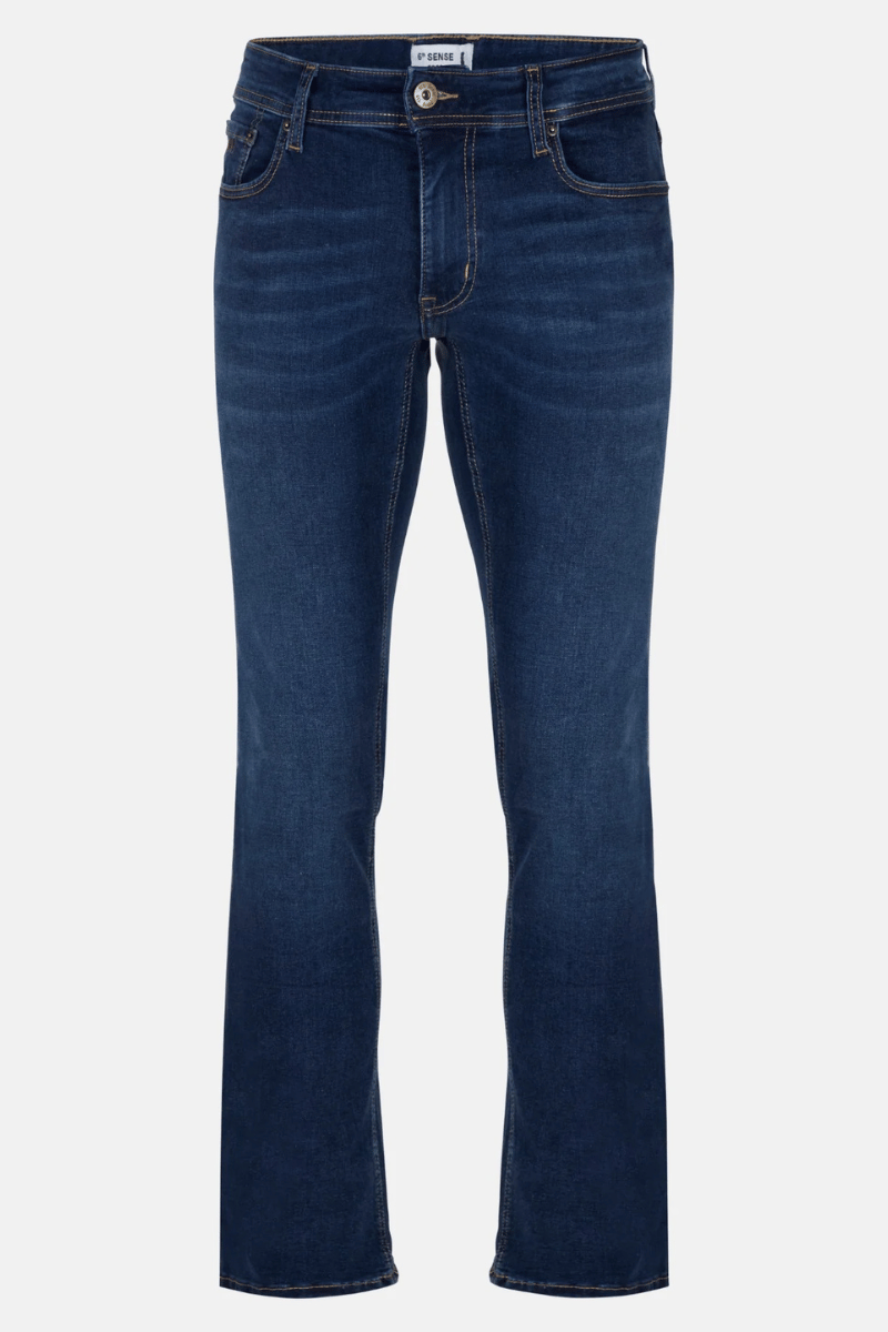 6TH Sense Fred Bootcut Jeans Night Blue