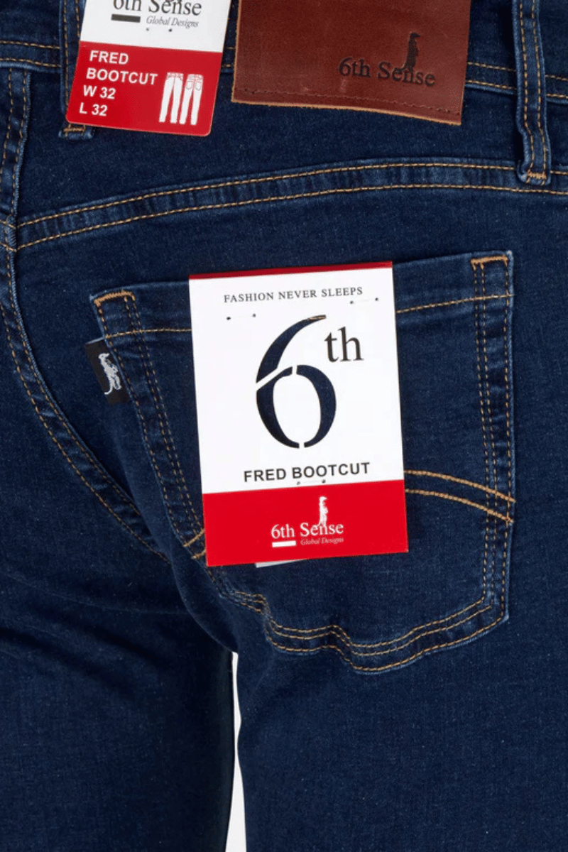 6TH Sense Fred Bootcut Jeans Night Blue