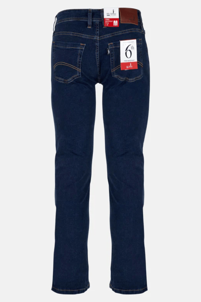 6TH Sense Fred Bootcut Jeans Night Blue