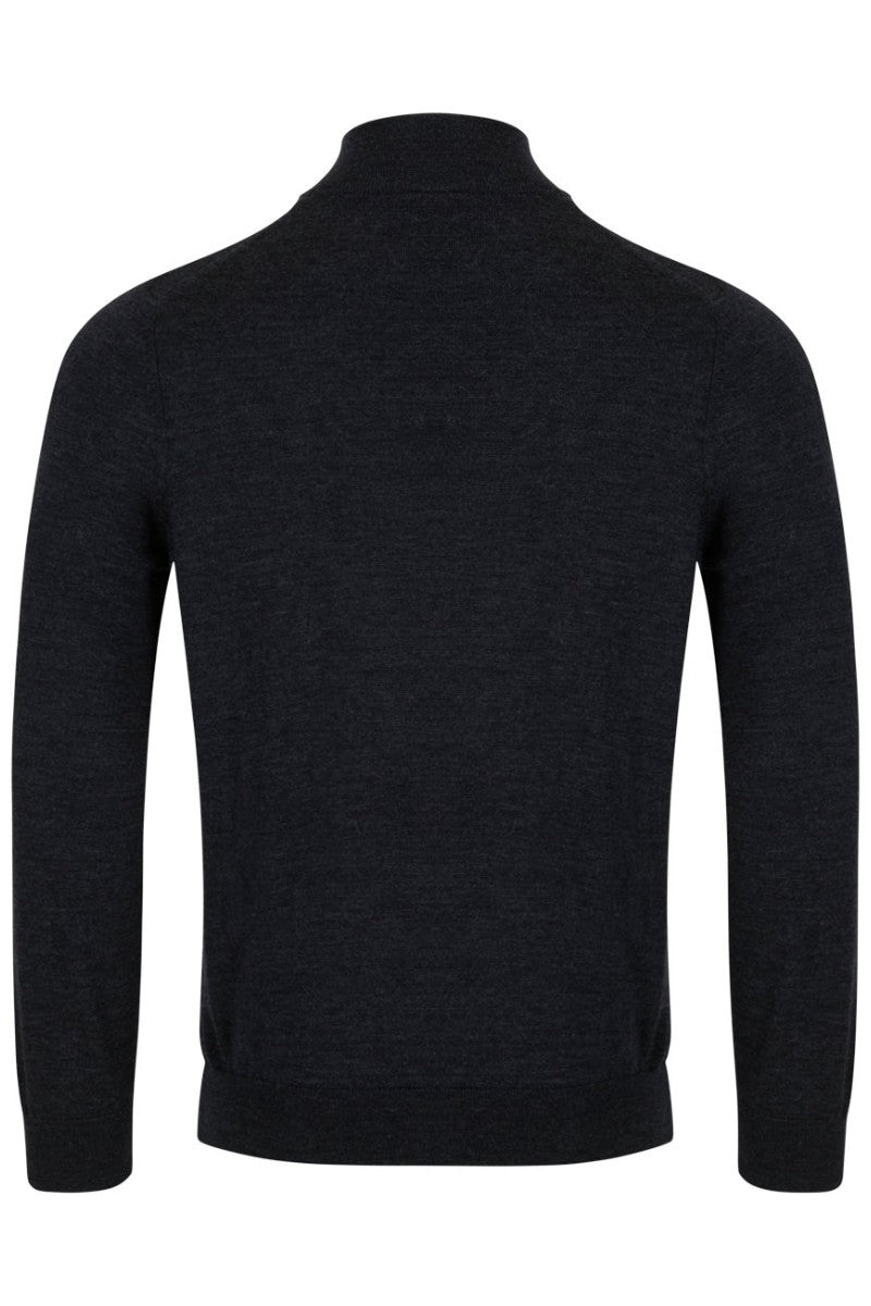 6th Sense Merino 1/4 Zip Grey