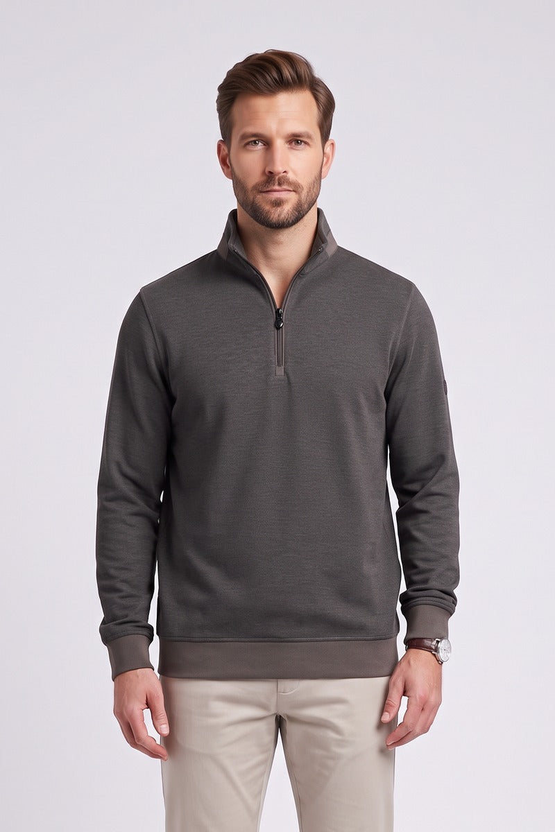 6th Sense Air Quarter Zip Top Peat