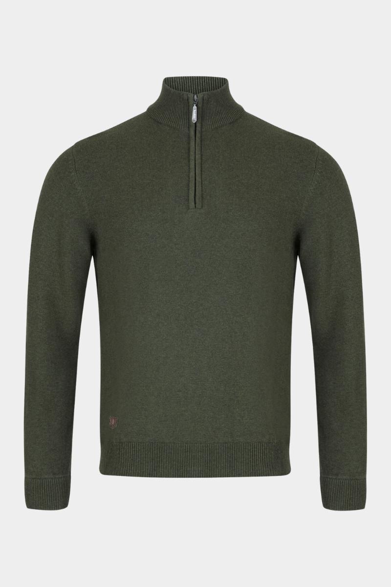 6th Sense Andrew 1/4 Zip Green