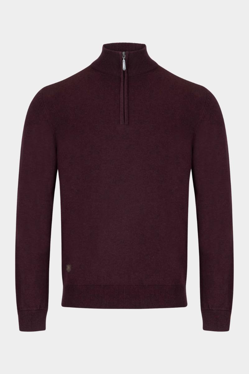 6th Sense Andrew 1/4 Zip Wine
