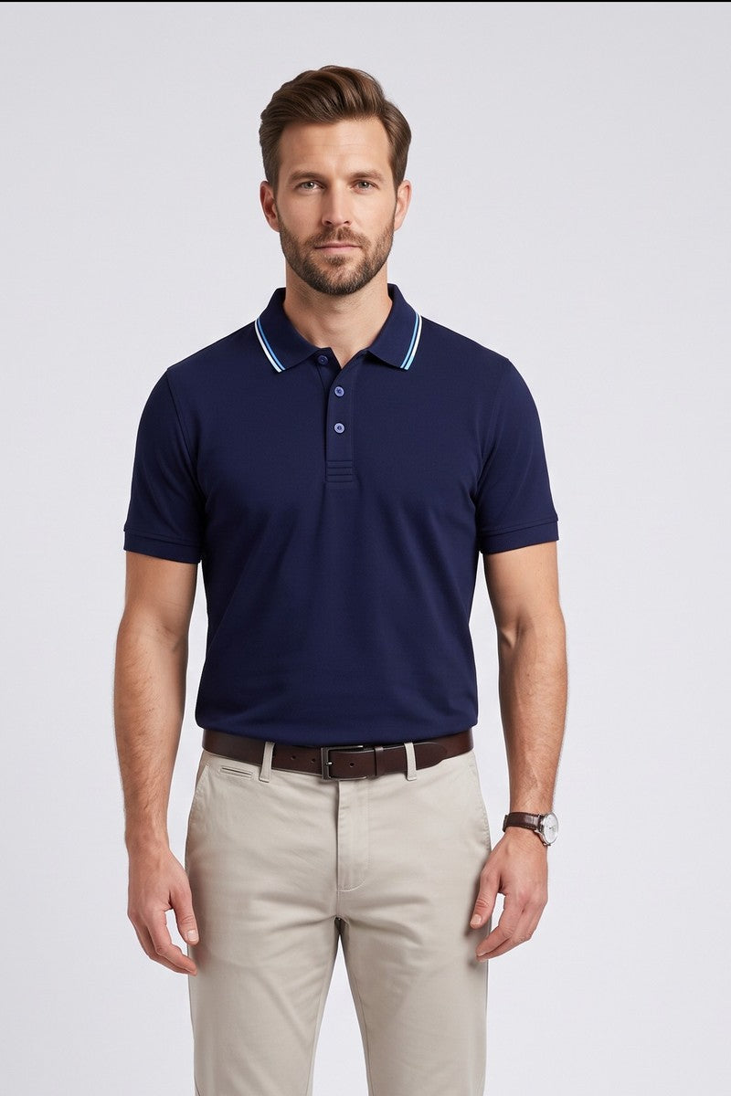 6Th Sense Astonish Polo Peacoat