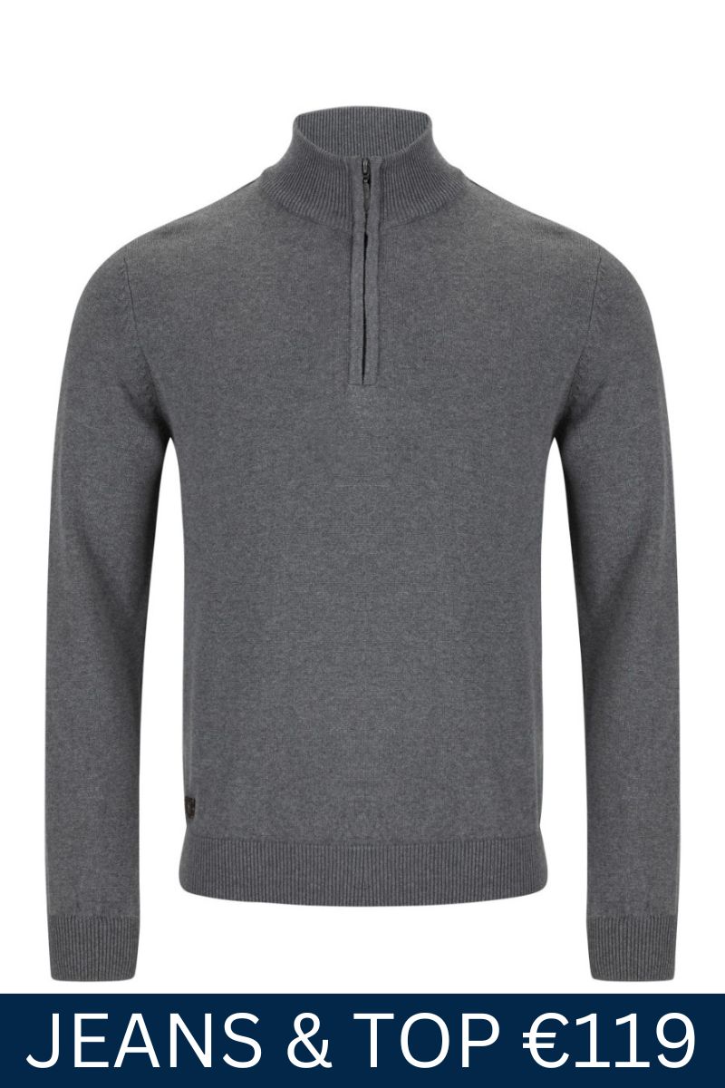 6th Sense Andrew 1/4 Zip Graphite