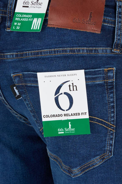 6th Sense Colorado Relaxed Fit Jeans Admiral