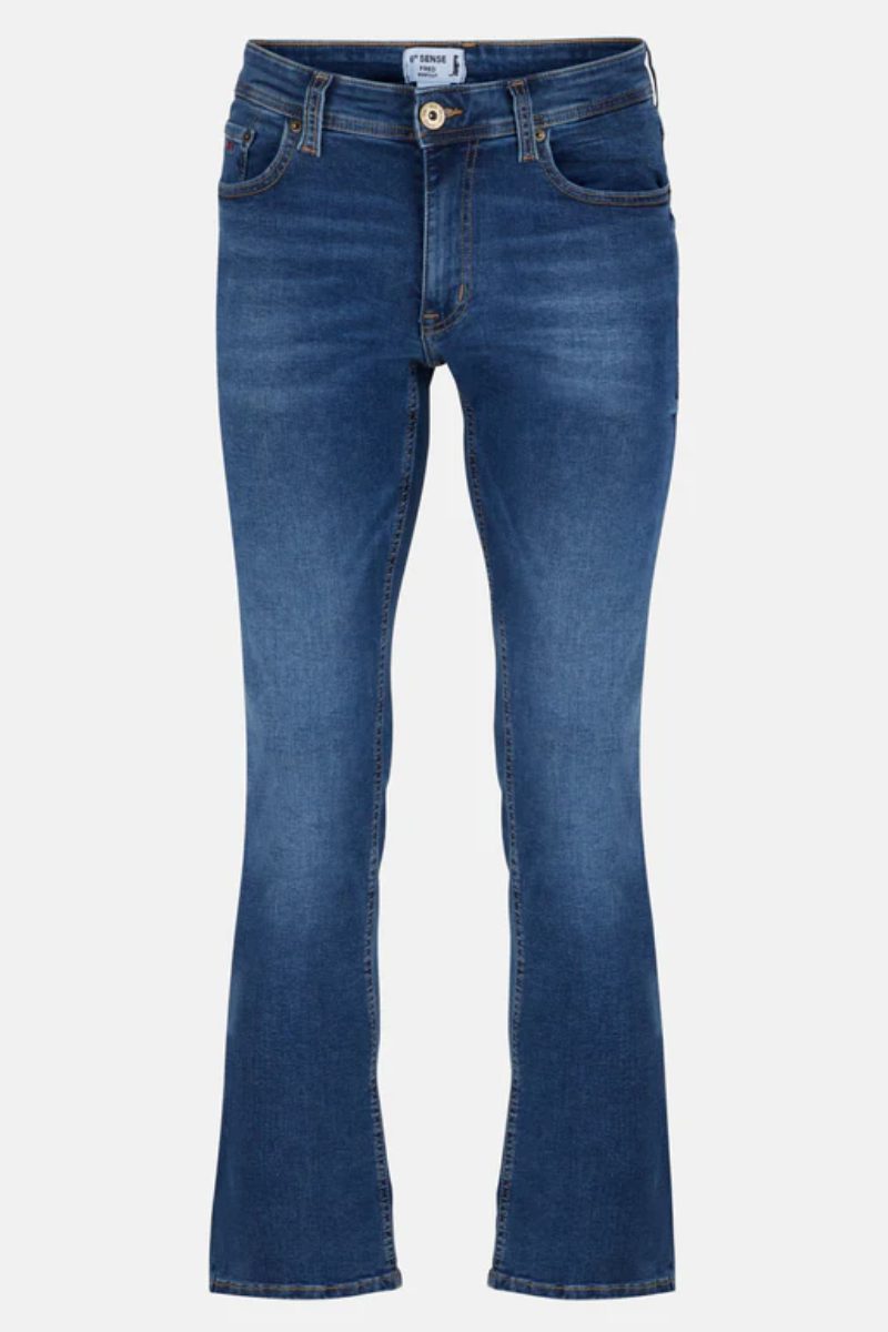 6th Sense Fred Bootcut Jeans Lightwash