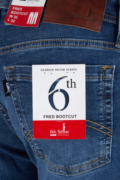 6th Sense Fred Bootcut Jeans Lightwash